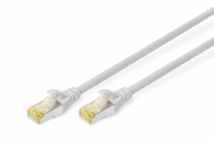DIGITUS patchcable CAT6A 5.0m grey LSOH 4×2 AWG 26/7 twisted pair 2xRJ45 grey „DK-1644-A-050”