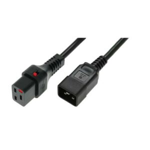 ASM IEC-PC1286 Power Cable, Male C20, H05VV 3 X 1.5mm2 to C19 IEC LOCK,3m black „IEC-PC1286”