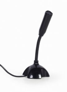 MICROFON GEMBIRD, suport tip „picior”, conector USB 2.0, flexibil, negru, „MIC-DU-02” (include TV 0.03 lei)
