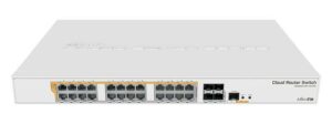 NET ROUTER/SWITCH 24 POE+/SFP+/CRS328-24P-4S+RM MIKROTIK, „CRS328-24P-4S+RM” (include TV 1.75 lei)