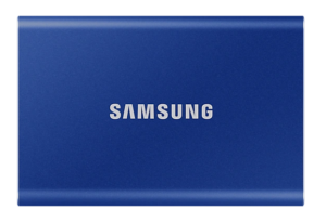 SSD. extern SAMSUNG T7, 2TB, USB 3.2 gen 1, R/W: 1050/1000 MB/s, albastru, „MU-PC2T0H/WW” (include TV 0.18lei)