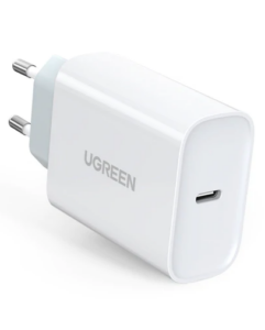 INCARCATOR retea Ugreen, „CD127” Quick Charge 30W, 1 x USB Type-C 5V/3A, alb „70161”