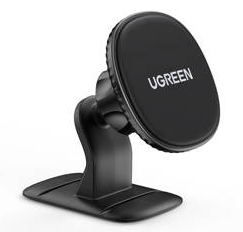 SUPORT AUTO Ugreen pt. SmartPhone, „LP292” fixare adeziv bord, prindere magnetica telefon, rotatie 360 grade, negru „80785” – 6957303887859