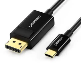 CABLU video Ugreen, „MM139” USB Type-C (T) la DisplayPort (T), 1.5m, rezolutie maxima 4K UHD (3840 x 2160) la 60 Hz, negru, „50994” (include TV 0.8lei) – 6957303859948