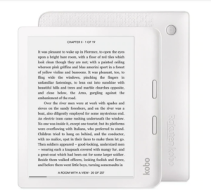 Kobo N418-KU-WH-K-EP Libra 2 e-Book Reader E Ink Carta 1200 touchscreen 7 inch 1680 xxxx 1264 White, „N418-KU-WH-K-EP” (include TV 0.8lei)