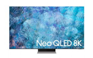 QLED TV Samsung, 214 cm/ 85 inch, Smart TV | Internet TV, ecran plat, rezolutie 8K UHD 7680 x 4320, boxe nespecificat, „QE85QN900A” (include TV 14lei)