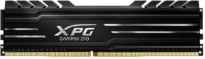 Memorie DDR Adata – gaming XPG GAMMIX D10 DDR4 16 GB, frecventa 3600 MHz, 1 modul, radiator, „AX4U360016G18A-SB10”