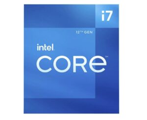 CPU INTEL i7-12700, skt LGA 1700, Core i7, frecventa 2.1 GHz, turbo 4.9 GHz, 12 nuclee, putere 65 W, „BX8071512700”