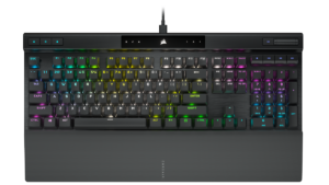 Tastatura mecanica Corsair, Full Size, USB, cu fir, RGB „CH-9109410-NA” (include TV 0.8lei)