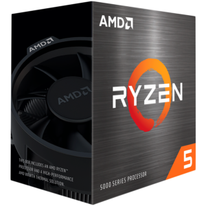 CPU AMD Ryzen 5 4500, skt AM4, AMD Ryzen 5, frecventa 3.6 GHz, turbo 4.1 GHz, 6 nuclee, putere 65 W, „100-100000644BOX”