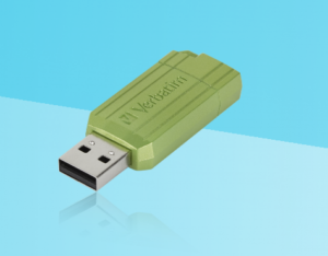VERBATIM 49964 USB PINSTRIPE 64GB GREEN „49964” (include TV 0.03 lei)