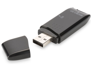 DIGITUS USB 2.0 SD/Micro SD Cardreader for SD SDHC/SDXC and TF Micro-SD cards „DA-70310-3”