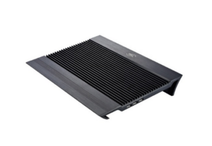 STAND DEEPCOOL notebook 17″ N8BLACK, sita aluminiu, 2 x fan 14cm, 4 x port USB, black, (include TV 1.5 lei), „DP-N24N-N8BK”