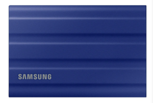 SSD. extern SAMSUNG T7 Shield, 1TB, USB 3.2 gen 1, R/W: 1050/1000 MB/s, albastru, „MU-PE1T0R/EU” (include TV 0.18lei)