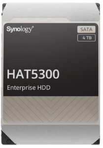 HDD SYNOLOGY 4TB, 7.200 rpm, buffer 256 MB, pt NAS, „HAT5300-4T”