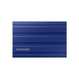 SSD. extern SAMSUNG T7 Shield, 2TB, USB 3.1 gen 1, R/W: 1050/1000 MB/s, albastru, „MU-PE2T0R/EU” (include TV 0.18lei)