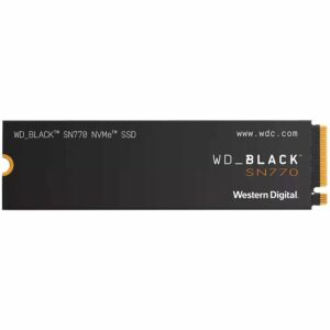 SSD WD Black SN770, 500GB, M.2, PCIe Gen4.0 x4, R/W: 5000/4000 MB/s, „WDS500G3X0E”
