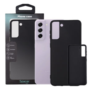 HUSA SMARTPHONE Spacer pentru Samsung Galaxy S21 Plus, grosime 1.5mm, material flexibil TPU, negru 