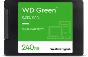 SSD WD Green 240GB SATA 6Gbps, 2.5, 7mm, Read: 545 MBps, „WDS240G3G0A” (nu)
