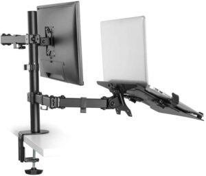 Neomounts Screen TV Desk Clamp FullMot 10″-32″ „FPMA-D550NOTEBOOK”