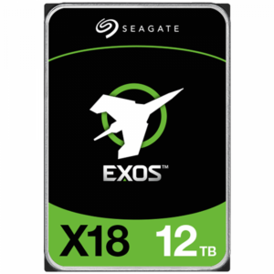 HDD Server SEAGATE Exos X18 12TB 512e/4KN (3.5″, 256MB, 7200RPM, SATA 6Gbps), „ST12000NM000J”