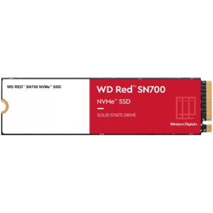 WD Red SSD SN700 NVMe 2TB M.2 2280 PCIe Gen3 8Gb/s internal drive for NAS devices „WDS200T1R0C”