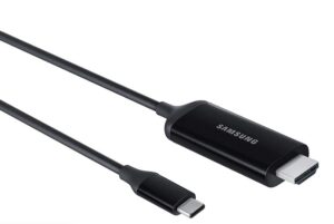 Samsung Cable DeX USB-C to HDMI 4K 1.5m; Black „EE-I3100FBEGWW” (include TV 0.06 lei)