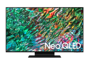 QLED TV Samsung, 126 cm/ 50 inch, Smart TV | Internet TV, ecran plat, rezolutie 4K UHD 3840 x 2160, boxe 40 W, „QE50QN90BA” (include TV 14lei)