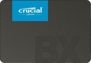 CRUCIAL BX500 500GB SSD, 2.5″ 7mm, SATA 6 Gb/s, Read/Write: 540 / 500 MB/s „CT500BX500SSD1”