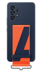 Galaxy A53 (5G); Silicone Cover with Strap; Navy „EF-GA536TNEGWW”