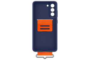 Galaxy S21 FE; Silicone Cover with Strap; Navy „EF-GG990TNEGWW”