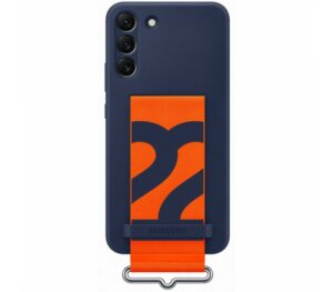 Galaxy S22 Plus; Silicone Cover with Strap; Navy „EF-GS906TNEGWW”