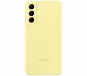 Galaxy S22 Plus; Silicone Cover; Yellow „EF-PS906TYEGWW”