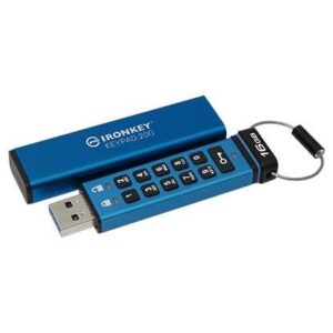16GB IronKey Keypad 200, FIPS 140-3 Lvl 3 (Pending) AES-256 Encrypted, „IKKP200/16GB” (include TV 0.03 lei)