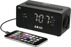 Akai DUAL ALARM CLOCK WITH BLUETOOTH, „ACR-2993” (include TV 1.75 lei)