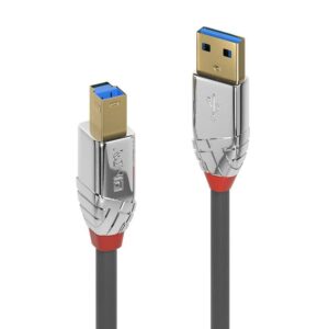 Cablu Lindy 3m USB 3.0 Type A to B Cromo, „LY-36663” (include TV 0.18lei)