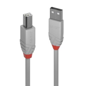 Cablu Lindy 0,5m USB 2.0 Type A to B Ant, „LY-36681” (include TV 0.06 lei)