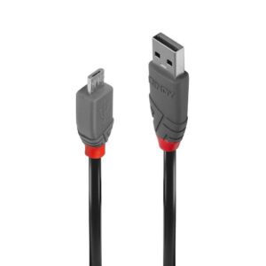 Cablu Lindy 0,5m USB 2.0 Type A-MicroUSB, „LY-36731” (include TV 0.06 lei)