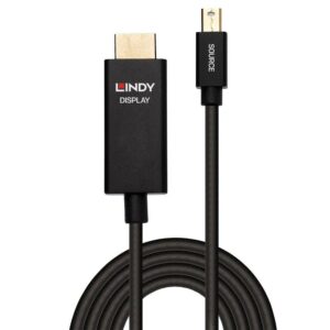 Cablu Lindy 2m Active mDP to HDMI (HDR), „LY-40922” (include TV 0.8lei)