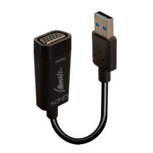 Adaptor USB 3.0 to VGA 1920×1200, negru, „LY-43172” (include TV 0.8lei)
