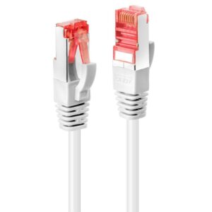 Cablu retea Lindy 3m Cat.6 S/FTP, white, „LY-47795” (include TV 0.18lei)