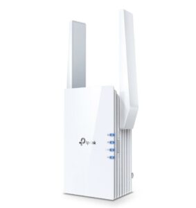 RANGE EXTENDER TP-LINK wireless 3000Mbps, 1 port Gigabit, 2 antene externe, 2.4 / 5Ghz dual band, Wi-Fi 6, „RE705X” (include TV 1.75lei)