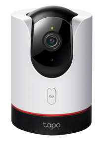 CAMERA IP TP-LINK, cube, pt. interior, dist. IR 9 m, 2K QHD (2560 xxxx 1440 px), microfon, carcasa plastic, slot SD card, „Tapo C225” (include TV 0.8lei)