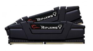 Memorie DDR G.Skill – gaming „Ripjaws V” DDR4 8GB frecventa 3200 MHz, 4GB x 2 module, radiator, latenta CL16, „F4-3200C16D-8GVKB”